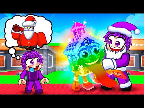 I Pretended to be SANTA in Steal a Brainrot!
