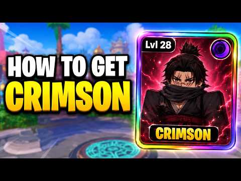 How to GET CRIMSON in ANIME EXPEDITIONS Roblox
