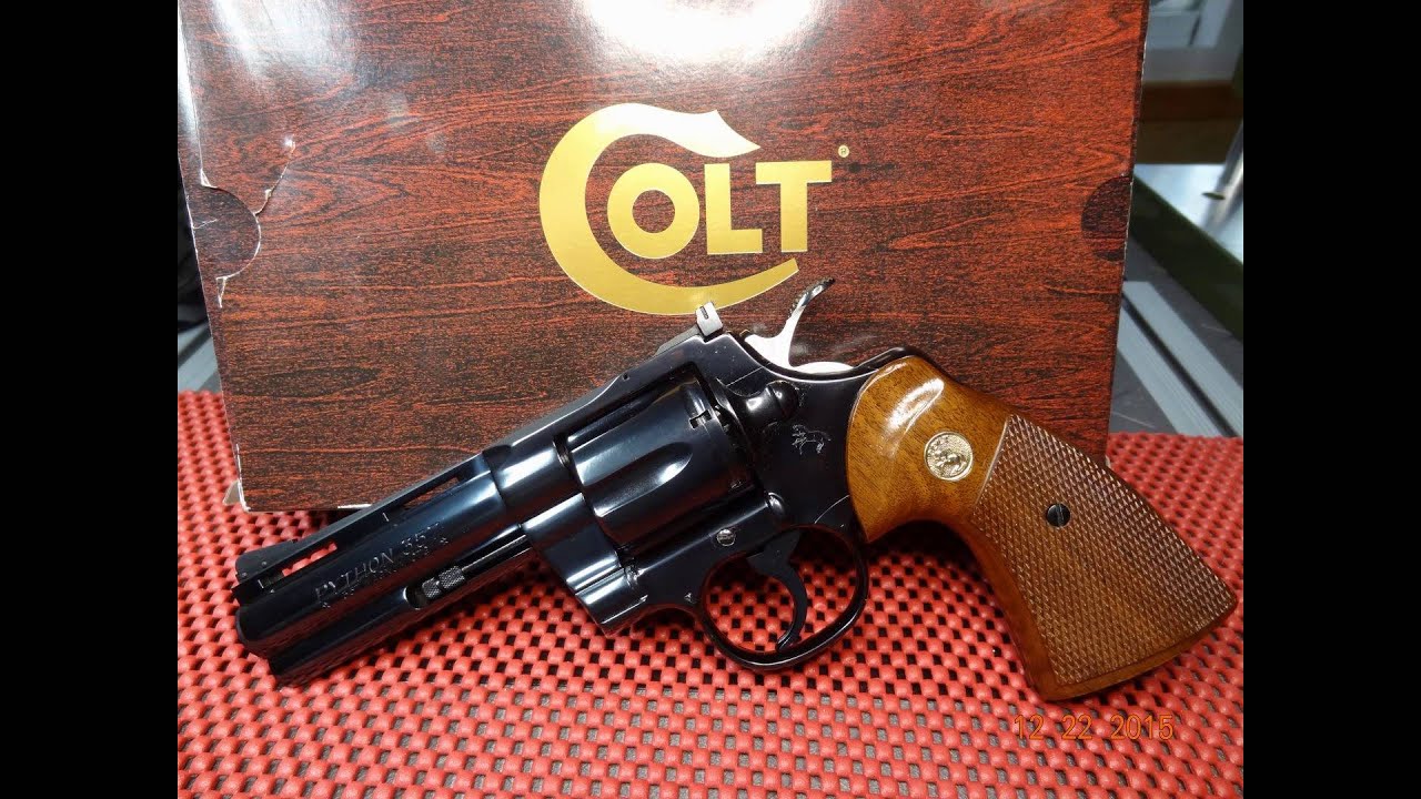Сolt Python Кольт Питон Магнум 357, красивый и мощный револьвер