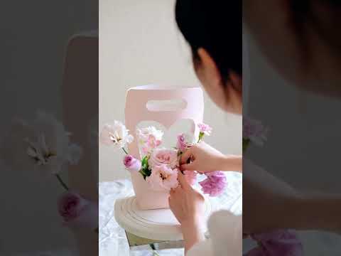 10pcs Cut-out Flower Arrangements Boxes