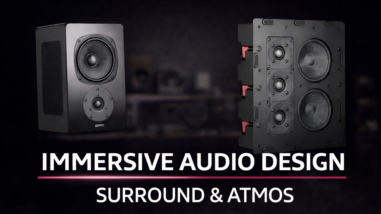 Immersive Audio Design with M&K Sound Speakers