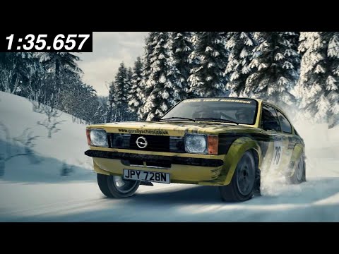 🏆 Norway - Aasstuevegen [70s/Kadett] (1:35.657) [PC] DiRT 3