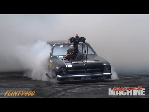 HK-8000 - TOP FUEL ENGINE DOORSLAMMER BURNOUT AT SUMMERNATS 29