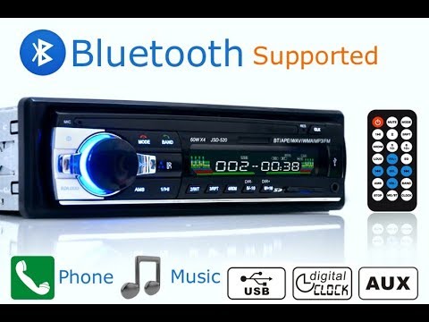 JSD-520 Самая дешёвая и самая продаваемая автомагнитола на AliExpress