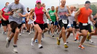 Charlotte&#39;s Run 21 Starting Line