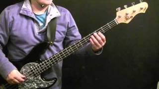How To Play Bass Guitar To Can&#39;t Buy Me Love - Beatles - Paul McCartney