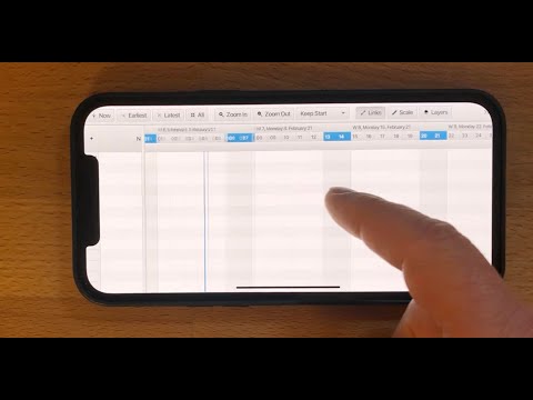 FlexGanttFX for JavaFX on iOS