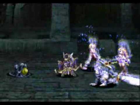 Gandair plays Valkyrie Profile part-89 Arkdain Ruins boss Raver Lord