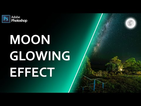 Glowing Moon Effect In Photoshop cc 2021 | Photoshop Tutorial