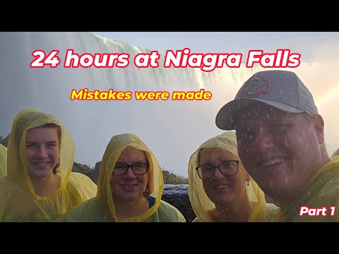 24 Hours at Niagara Falls 🌊 | First Time Visit… Would I Go Back?