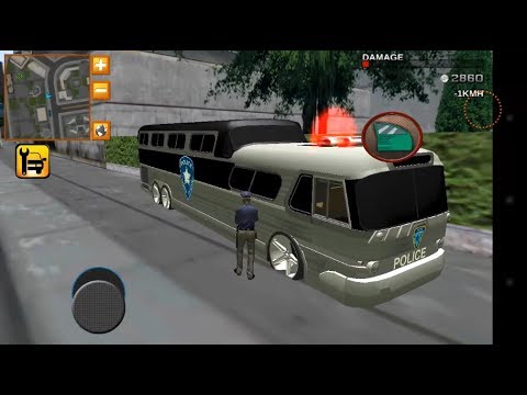 Police bus prison transport 3D Android Gameplay