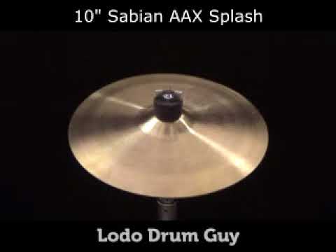 SOLD OUT 10" Sabian AAX Splash Cymbal