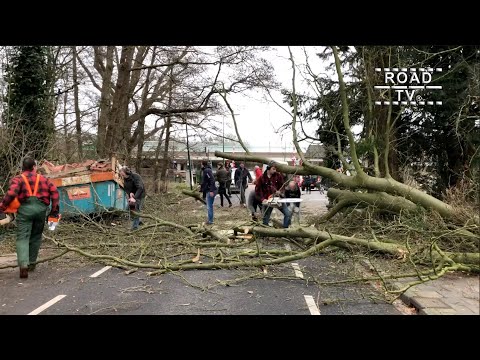 Storm in gemeente De Bilt 09-02-20 ©Roadtv.nl
