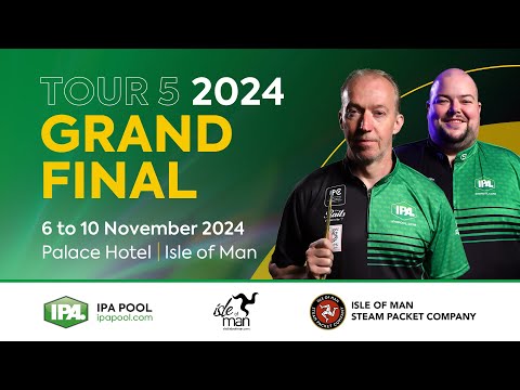 IPA Pool Tour Grand Final Professional 2024 - Isle of Man - Final - Mark Farnsworth v Mark Boyle