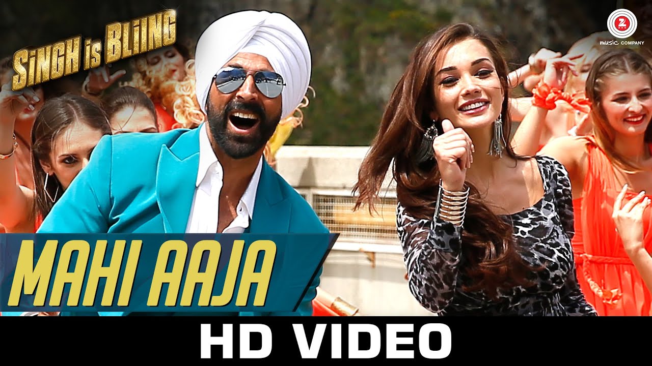 Mahi Aaja Lyrics  | Singh is Bliing | Akshay, Amy Jackson, Lara Dutta | Manj Musik, Sasha | Manj Musik