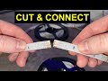 How To CUT EXTEND And CONNECT LED Strips