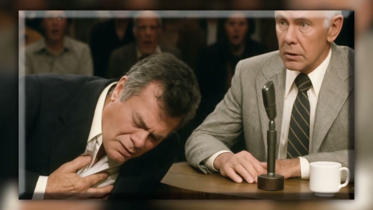 Johnny Carson Angry Johnny Carson STOPPED tv show when Tony Curtis COLLAPSED on live - what ...