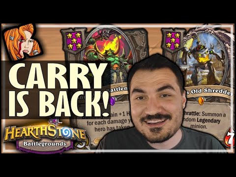 THE CARRY IS BACK! - Hearthstone Battlegrounds