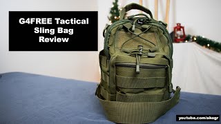 DIE BESTE GÜNSTIGE EDC-UMHÄNGETASCHE! | G4Free Tactical Sling Bag | AKOGR