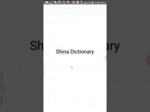 Shina Dictionary will be soon available on playstore successful work done by scholar's
