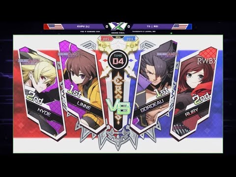 F@X 268 BBTAG  -  Kupu [L] Vs. TS | Rei - BlazBlue: Cross Tag Battle Grand Finals