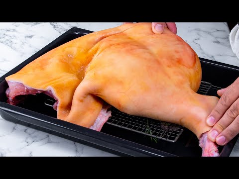 Baked pork ham hock - a recipe that has conquered the world!