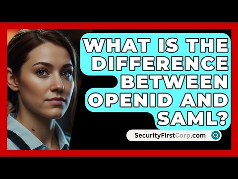 What Is The Difference Between OpenID And SAML? - SecurityFirstCorp.com