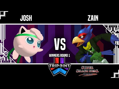 Tripoint Smash 202 - Winners Round 1 - Josh(Jigglypuff) Vs. Zain(Falco)