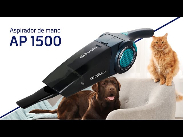Handstaubsauger Orbegozo AP 1500 7.2V 20min Tierhaare Nass-Trocken 400ml video