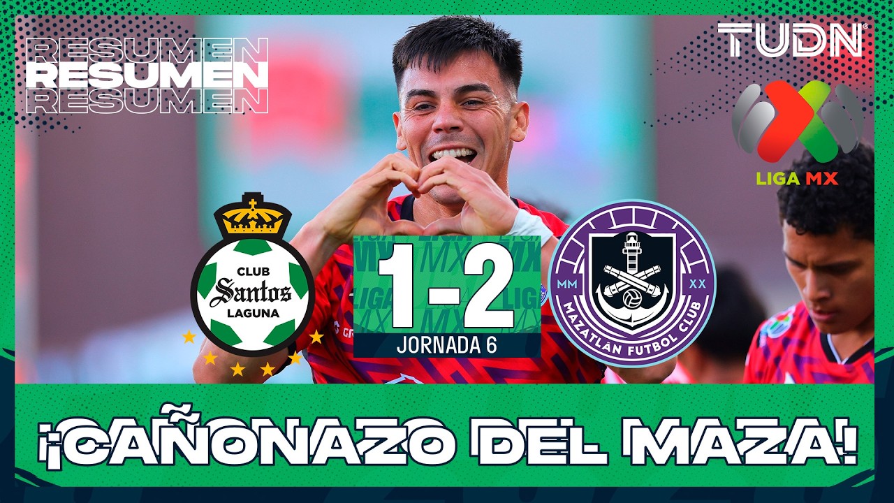 Santos Laguna vs Mazatlán Highlights
