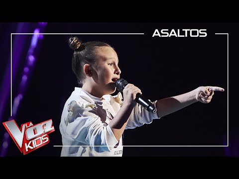Dulce Barroso canta 'Qué bonito' | Asaltos | La Voz Kids Antena 3 2023