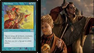 Magic the Gathering Cinematic The Urza's Saga blue cards part 2 #USG #mtg #UrzasSaga