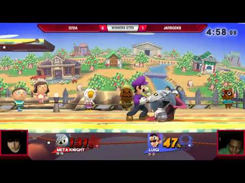 VS Weekly 6/21/18 - Winners Qtrs - D2da (Meta Knight) vs JarrodKB (Luigi) - Smash 4