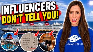 7 Things Disney Cruise Influencers Never Tell YOU