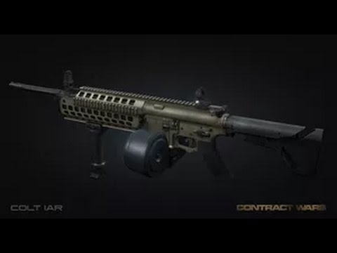 Contract Wars Обзор на Colt Iar (М16 Ты ли это?)