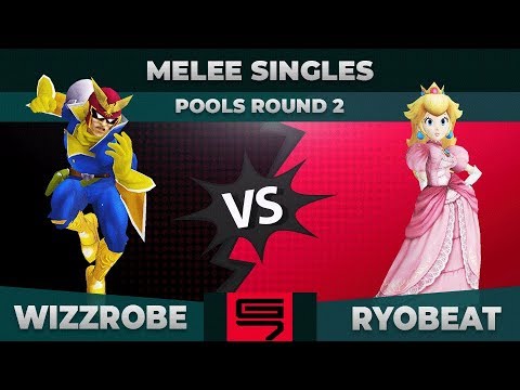 Wizzrobe vs Ryobeat - Melee Singles: Pools R2 Winners Semifinal - Genesis 7 | Cpt Falcon vs Peach