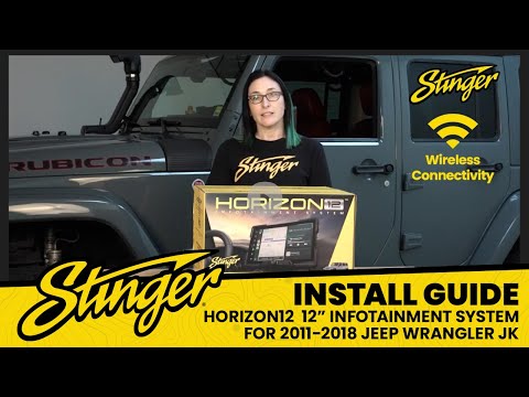 Stinger HORIZON12 - SRX-JK11128 for 2011-2018 Wrangler JK-video