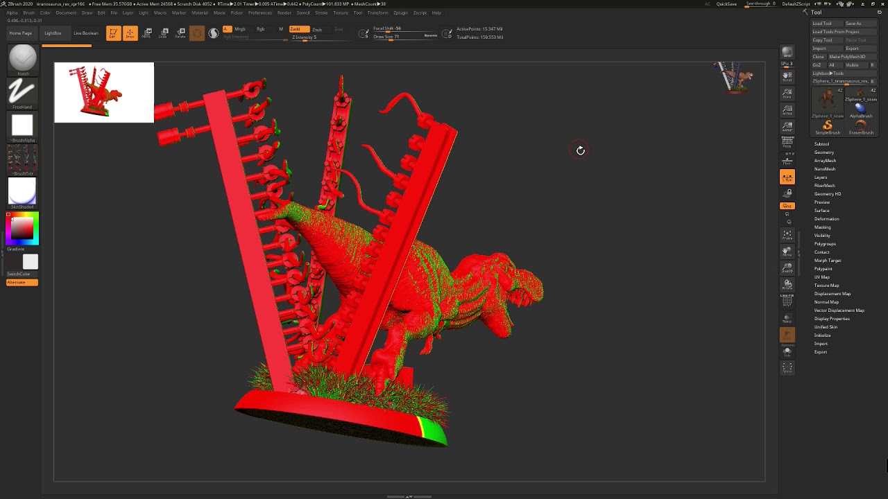 NUEVA HERRAMIENTA DE ANALISIS DE MODELOS 3D PARA IMPRESION MEDIANTE MOLDES, PINCEL HATCH