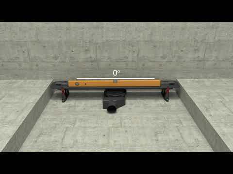 Монтаж трапа Pestan Confluo Slim Line Монтаж трапа Pestan Confluo Slim Line