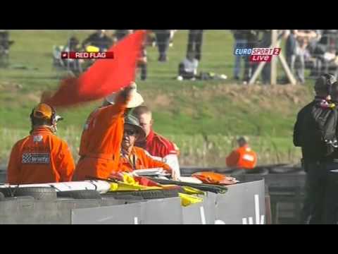 2010 British Superbike Oulton Park - Tommy Hill causes chaos