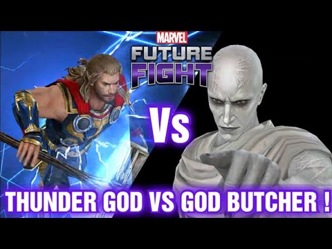 Thor vs Gorr World Boss Legend Marvel Future Fight #mff #histromorphic #Thor #Gorr