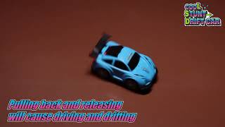 Candy Color Pull-Back Drift Car | Fun Toy with Hidden Candy Compartment