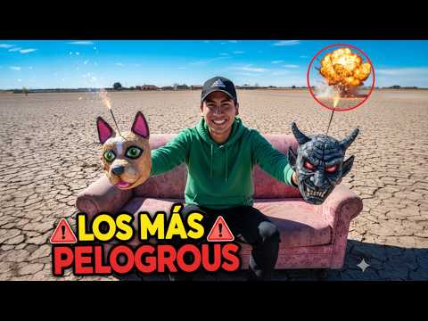 EXPLODING CHAIR WITH THE MOST DANGEROUS ROCKETS! | EXTREME PYROTECHNICS 3