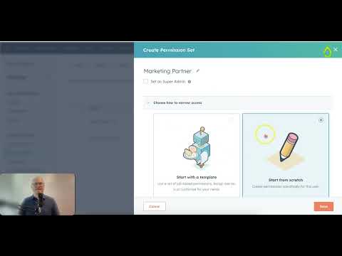 HubSpot Question: Setting Permission Sets for Vendor