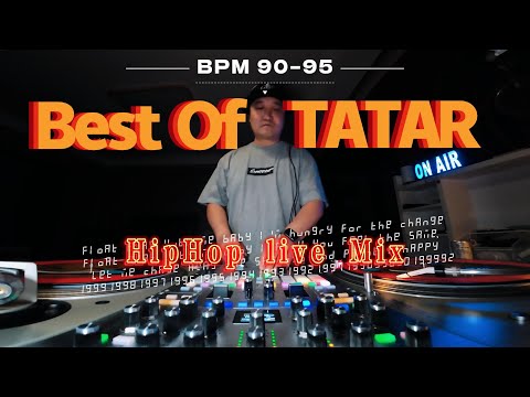 Best of TATAR Live Mix By Bow | HipHop | BPM 90-95 | Mongolian HipHop | 50 min+ | TATAR Tribute Mix