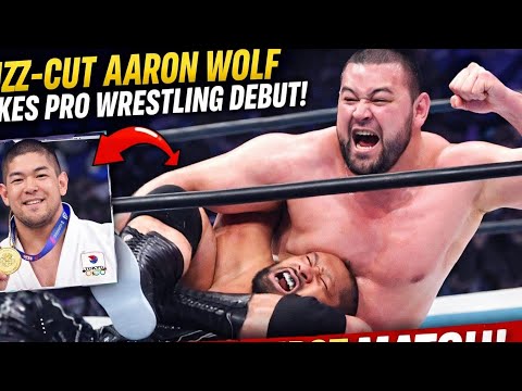 “Buzz-Cut Aaron Wolf Shocks Pro Wrestling World — Chokes Opponent Unconscious, Wins #buzzcut 
