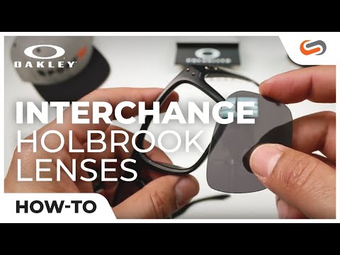 How To: Interchange the Oakley Holbrook Lenses
