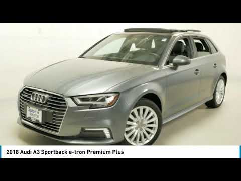 2018 Audi A3 Sportback e-tron Premium Plus Minnetonka Minneapolis Wayzata,MN 5145