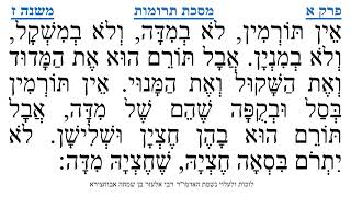 מסכת תרומות פרק א משנה ז