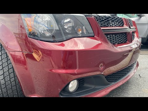How to Remove Front Bumper Cover 2017 Dodge Grand Caravan Chrysler Town and Country VW Routan
